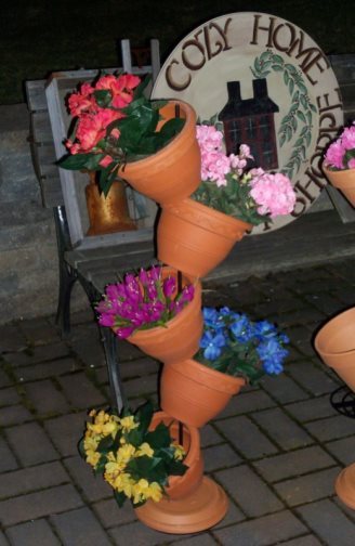 GARDEN: Flower Pot Rings, Plant Hooks, Sheppard's Hooks, Flag Holders